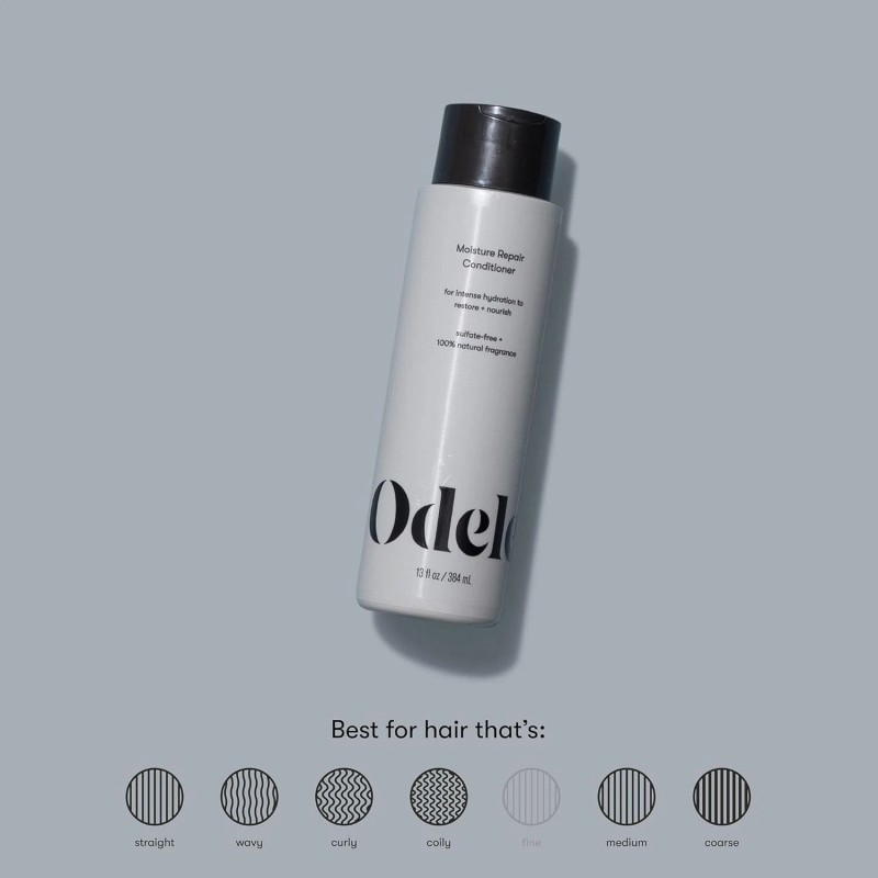 Odele Moisture Repair CONDITIONER Restore + Nourish Hydration, Sulfate-Free 13oz