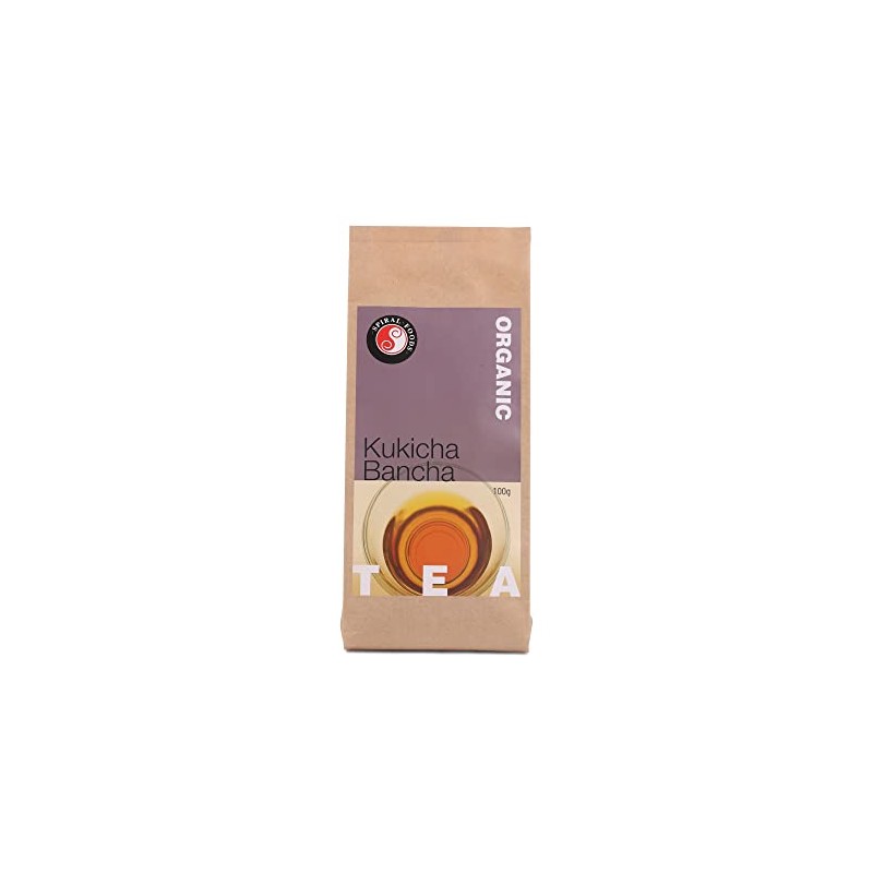 Spiral Foods Organic Kukicha Bancha Loose Leaves Tea 100 g