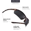 Xagger Polarized Sports Sunglasses for Men Women Wrap Around UV400