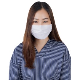 LOFBAZ Cotton Cloth Face Coverings Washable Reusable (Pack of 10) (White Pack of 1, Adult One Size)