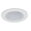 Liton LR1493-WH  Low Voltage Downlighting 4 Inch Trim Baffle Trim Metal Baffle
