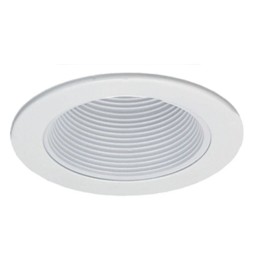 Liton LR1493-WH  Low Voltage Downlighting 4 Inch Trim Baffle Trim Metal Baffle