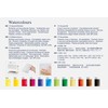 Faber-Castell 169712 Watercolour Paint Set, 12 Paint Bowls, Includes Mixing