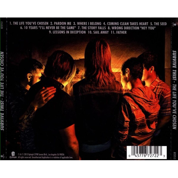 SURVIVE THIS! LIFE YOU'VE CHOSEN NEW CD