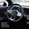 2PCS Steering Wheel Cover Carbon Fiber Pattern Comfortable Touch Delicate