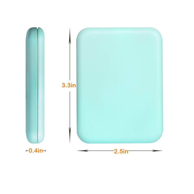 Kintion Pocket Mirror, 1X/3X Magnification LED Compact Travel Makeup Mirror