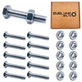 M6 Nut and Bolt Set (M6 x 40mm Bolts + Nuts)