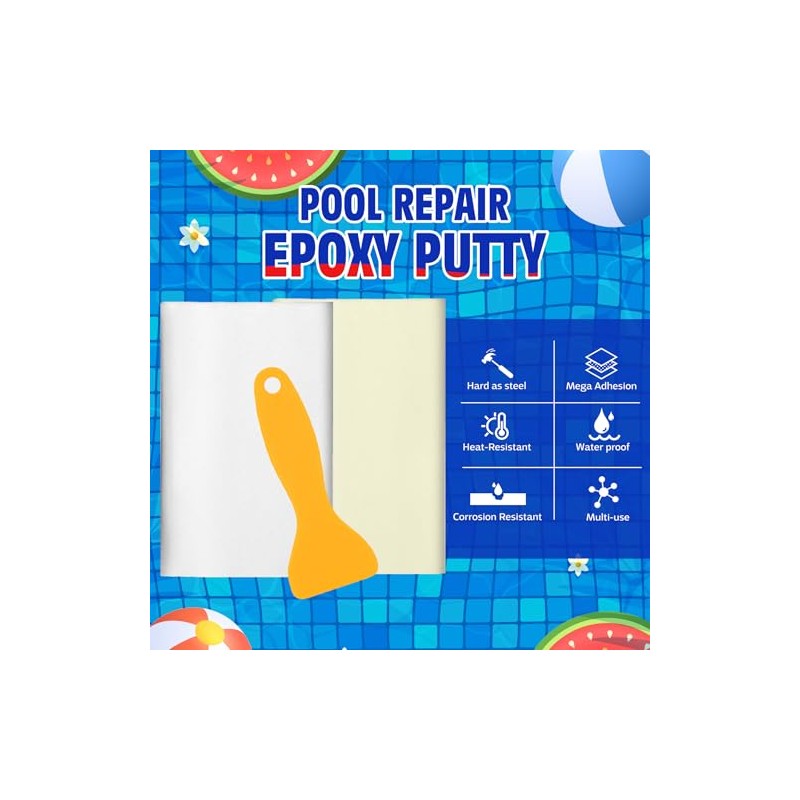 Multi-Purpose Epoxy Putty for Underwater Repairs - 8oz
