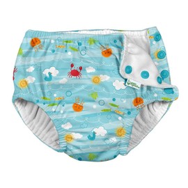 i Play. Snap Reusable Absorbent Swimsuit Diaper 12 Month