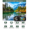 4K Video Camera Camcorder 64MP Vlogging Camera for YouTube 3.0"