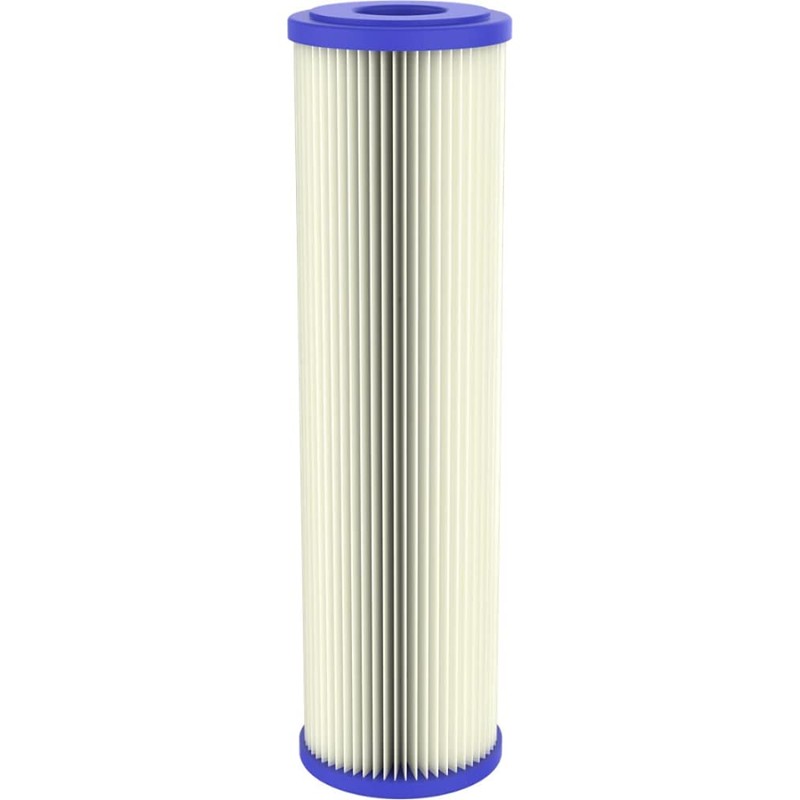 Pentair Pentek ECP20-10 Sediment Water Filter, 10-Inch, Under Sink Pleated