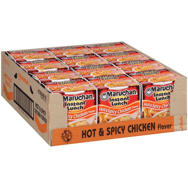 Maruchan Maruchan Instant Lunch Hot & Spicy Chicken, Ramen Noodle