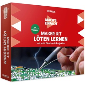 Franzis Verlag 67122 'Mach's einfach - Learn to Solder Soldering Maker Kit from 14 Years