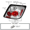 Spec-D Tuning Chrome Tail Lights Compatible with 2004-2010 Scion tC,