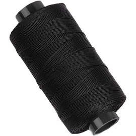 1Pc Black Twisted Nylon Line Twine String Cord for Gardening Marking DIY Projects Crafting Masonry, Tarps and Tie-Downs
