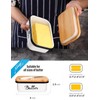 Butter Dish with Lid: Butter Dish for Countertop- AISBUGUR Metal