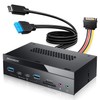 GRAUGEAR Lector de Tarjetas de Panel Frontal USB 3.2 de