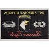 mws Black Army 101St Airborne Division Screamin Eagles Flag 3