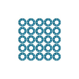 Sterling Seal CFF1082.750.125.150X25 Compressed Fiber SSS NSF-61 SAN 1082 Full Face Gasket, 3/4" x 1/8" Thick x #150 (Pack of 25)