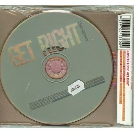 JENNIFER LOPEZ - GET RIGHT - CD SINGLE - IMPORT - NEW - SEALED - FREE SHIPPING