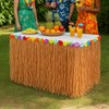 GiftExpress 9 Feet x 29.5" Luau Grass Table Skirt -