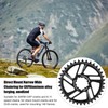 Risegun Bicycle Chainring 36T Narrow Wide Chainring for 8, 9,