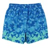 Rokka&Rolla Boys' Swim Trunks with Boxer Brief Liner Compression Anti