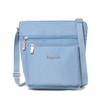 Baggallini Pocket Crossbody Bags for Women 8x8 Small Lightweight Nylon