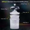 Disposable Paint Spray Gun Cup,HVLP Paint Spray Paint Gun 20