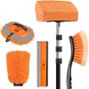 LAANPOLE 12FT Car Washer Bursh Kit with Extension Pole