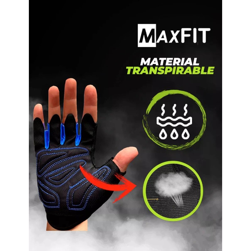 Maxfit Guantes Gym Tacticos Pesas Crossfit Gimnasio Maxfit St008