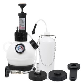 SMOTIVEPRO 2L Manual Brake Bleeder Fluid Pump, One Man Professional Brake Bleeder Kit Suitable for Chrysler,Dodge,Jeep,Plymouth