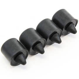 Red Hound Auto 4 Exterior Rubber Bumpers Compatible with Ford Ranger F150 16.5mm Stop Cushion New Repair Set