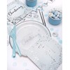 Blue On Your Christening Paper Dinner Plates