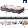 AIOR 6 Pack 90L Under Bed Storage Bags, Large Capacity