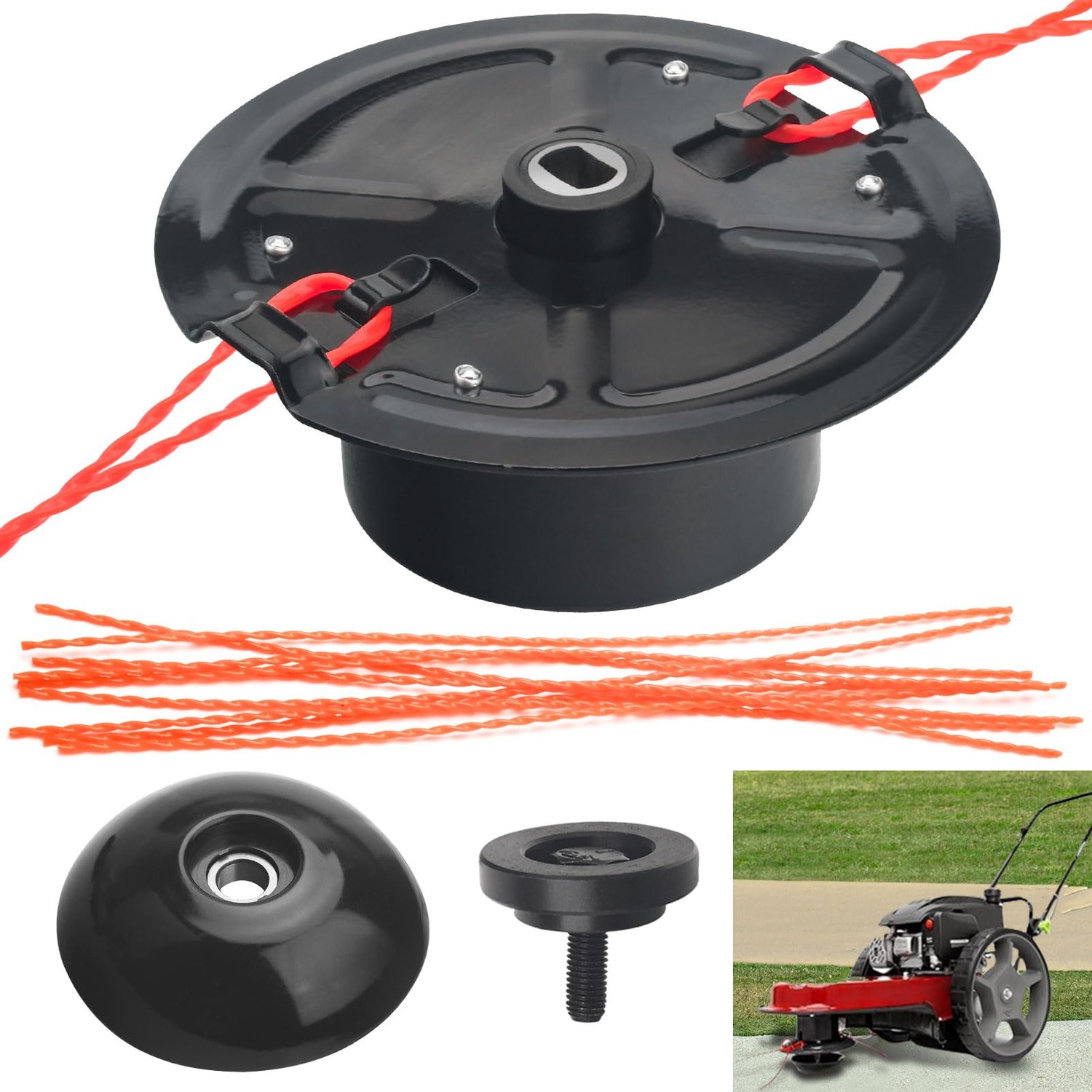 532180338 594935003 Weed Eater Trimmer Carrier Plate/532182217 Mow Ball ...