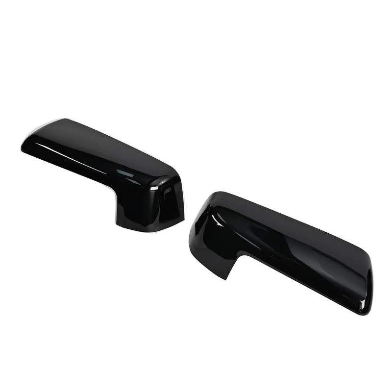 ALLTIMES Pair Gloss Black Mirror Cap Cover Replacement For Chevy