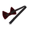 Lovacely Mens Velvet Pre Tied Bow Tie Large Bow Tie