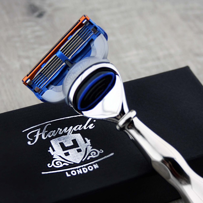 Haryali London 5 Edge Shaving Razor Specially Designed Hollow Handle