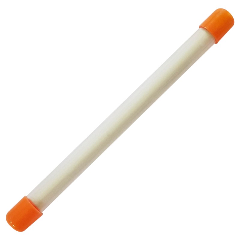 Groove Retractable Click Pencil Eraser, Orange Body, Pack of 1,