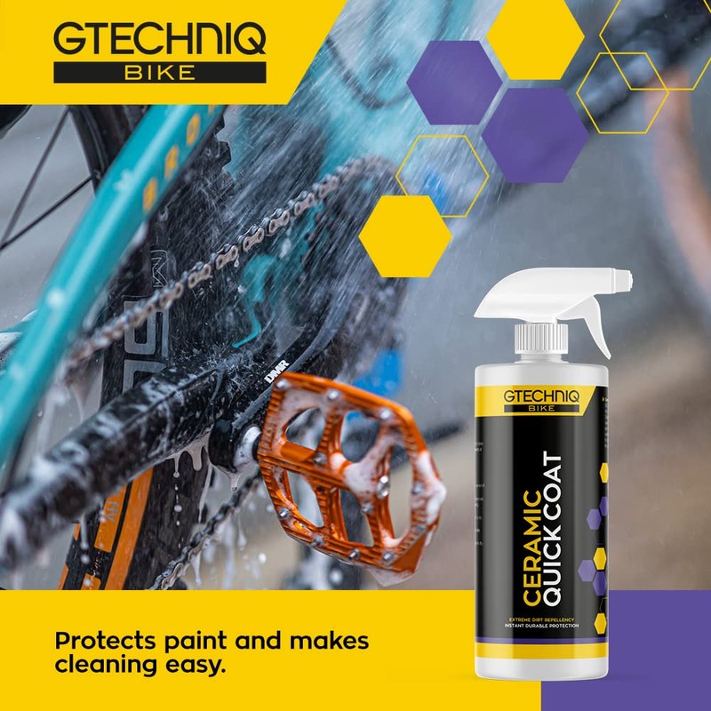 Gtechniq Bike Ceramic Quick Coat, 500 ml. Fast application, extreme