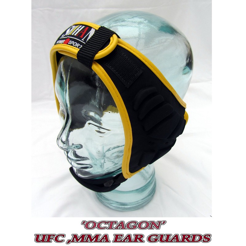 SHIHAN OCTAGON BJJ EAR GUARDS Grappling,Wrestling Ear Guards Rugby, JUDO,