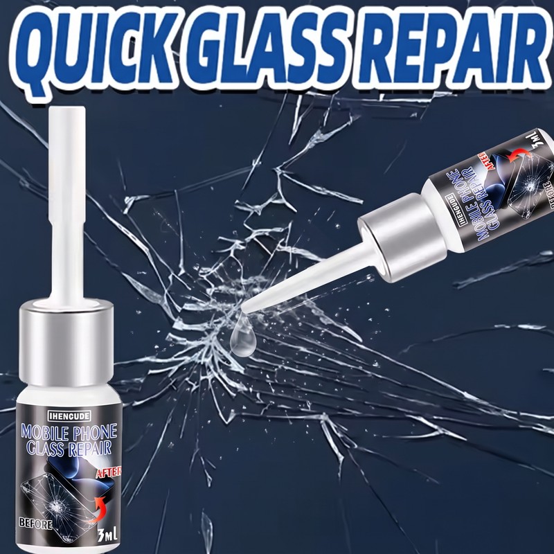 Windshield Crack Repair Kit for DIY Auto Glass Care –