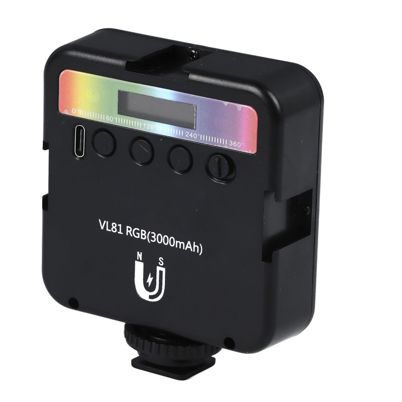 Mini LED Video Light Bright Uniform Lighting RGB LED Camera