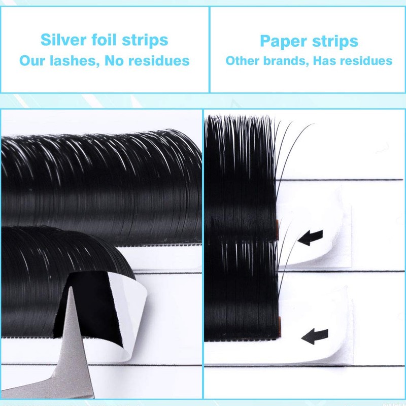 Fadlash Self-Fanning Eyelashes, Eyelash Extension, Volume Eyelashes for Volume Technique,