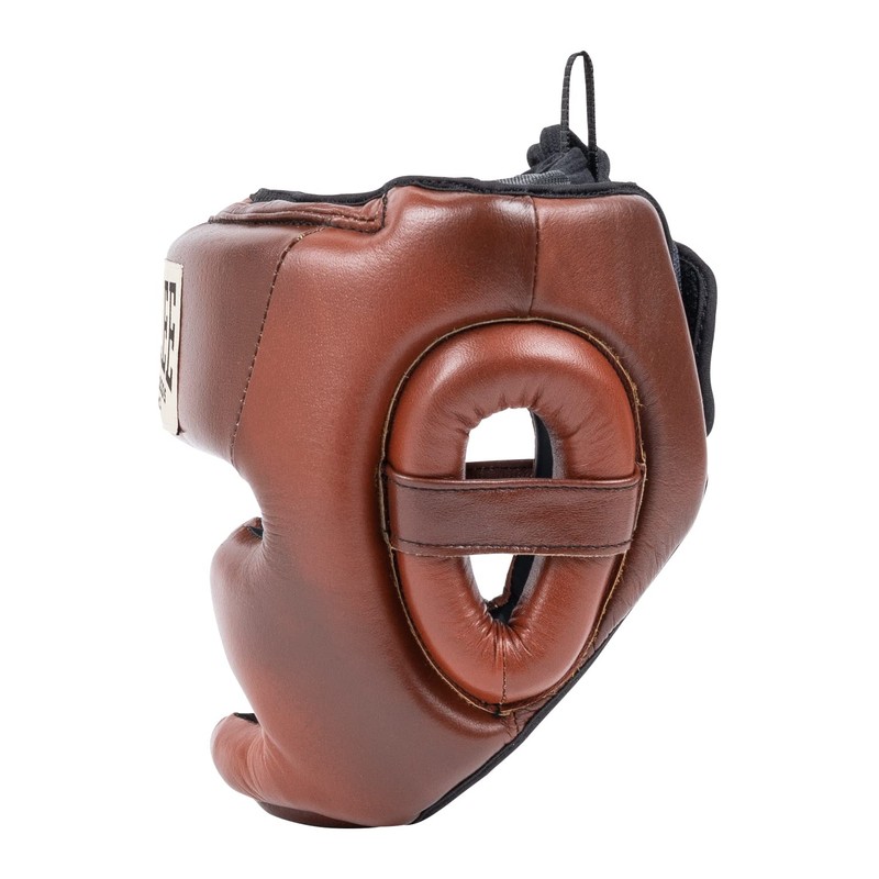 Benlee Premium Leather Head Guard Brown/Black/Beige L/XL