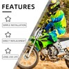 BAOUFF Plastics Kit for KLX110,Motorcycle Fairing Body Work Set Mudguard
