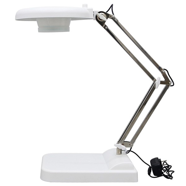 WYDDDARY 20X Magnifying Glass with Light and Stand 2-in-1 LED