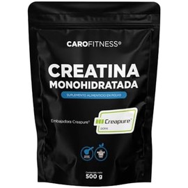 Creatina Monohidratada Creapure 500g 100 Pura  100 Porciones de 5g  Vegana Sin Sabor Sin Azúcar Sin Aditivos  Patente Alemana  Fuerza Energía Masa
