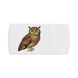 'Brown Owl' Pill Box with Tablet Splitter (PI00030650)